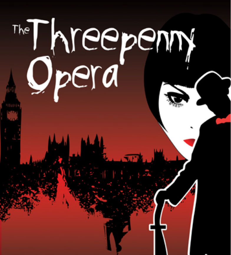 Student Designs “The Threepenny Opera” Poster and Programs
