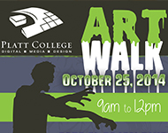 Platt College Art Walk October 25th