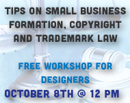 Copyright & Trademark Law Workshop for Designers