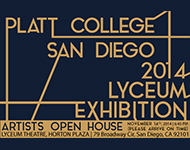 You’re Invited to the Platt College Art Exhibit at the Lyceum Theatre