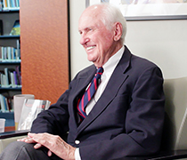 The 20th Governor of Oklahoma, David Hall, Visits Platt College
