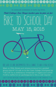 Ride Your Bike To School Day 2015