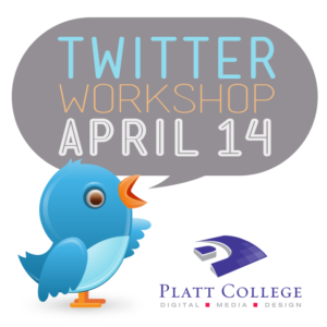Twitter Workshop at Platt College San Diego