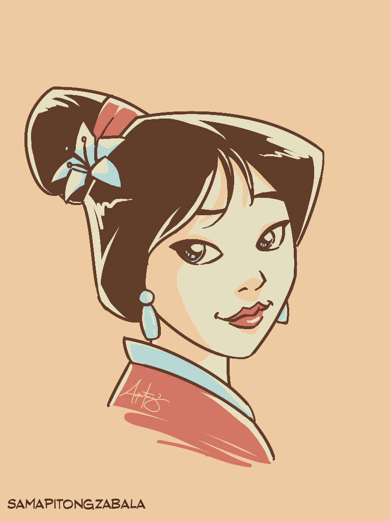 Mulan Illustration by Samara Zabala