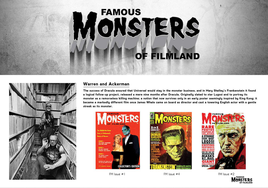 Web Design of the Week – Universal Horror