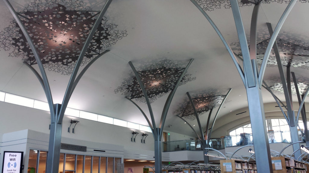 Art Installation at the Mission Valley Library
