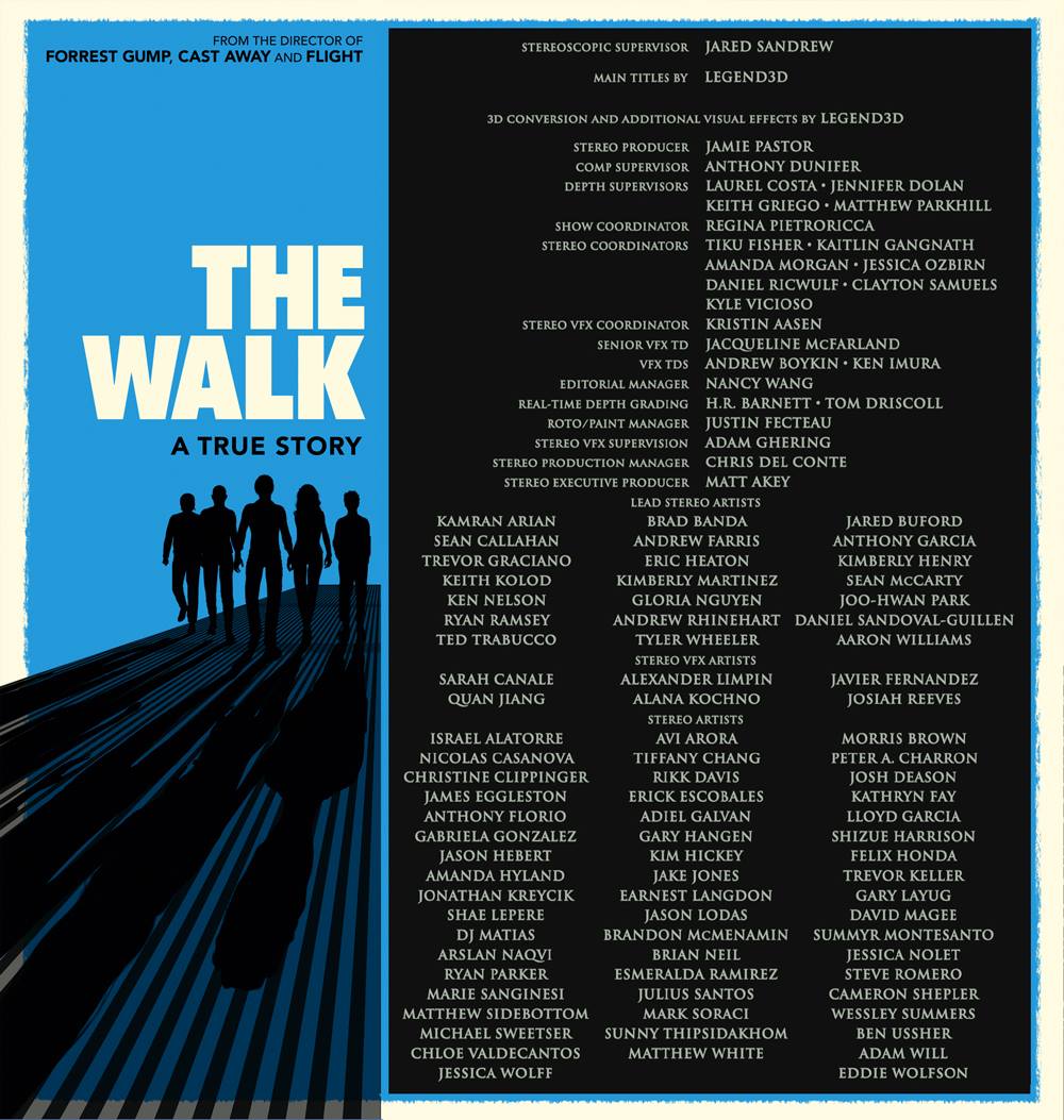 Several Platt College Alumni Credited On New IMAX Film 'The Walk'