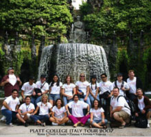 Platt College Visits Italy