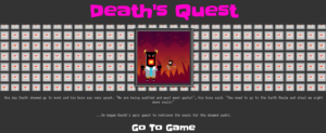 Death's Quest - Javascript Game