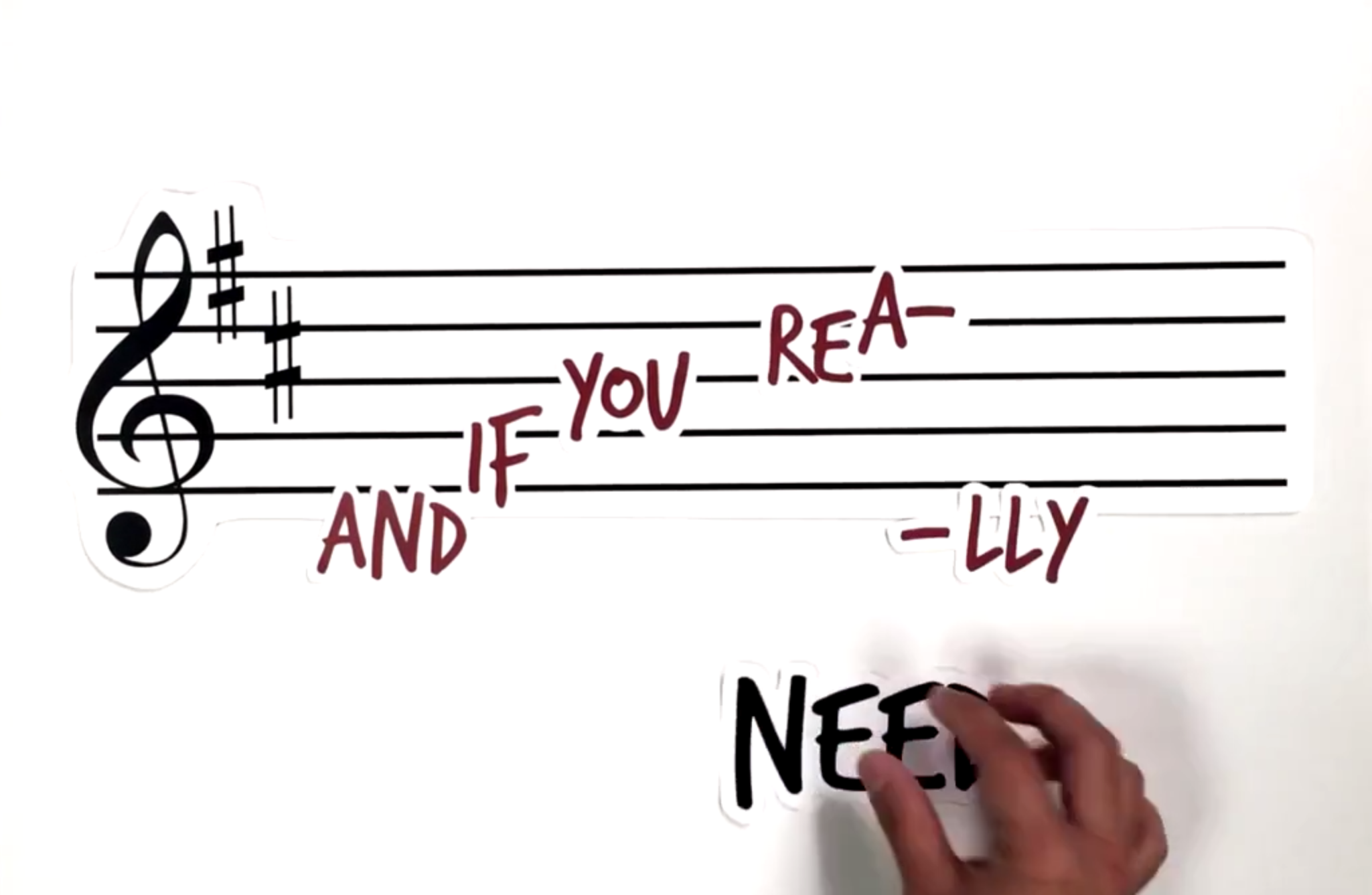 Love Me Harder - Lyric Music Video