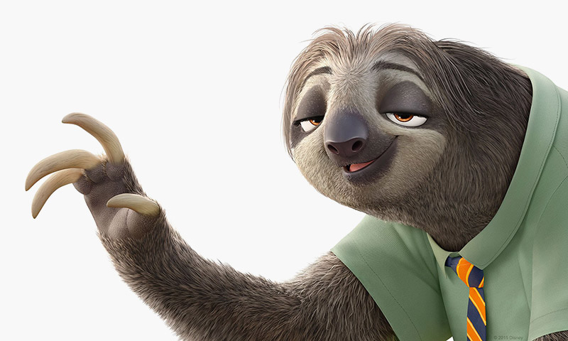 The Sloth – Zootopia
