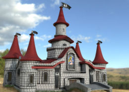 Josh Moats | PCSD Student | Princess Peach's Castle (Super Mario 64)